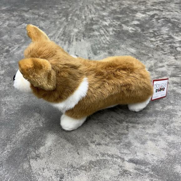 NWT DOUGLAS Corgi Stuffed Plush Soft Puppy Dog Plushie Tan White Stuffed Animal - Picture 4 of 14